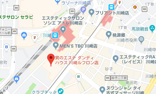 ダンディハウス川崎ルフロン店＿MAP