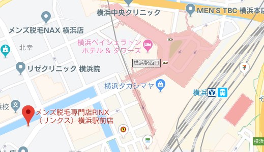 リンクス横浜駅前＿MAP